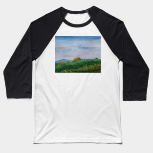 The Pinnacles - From Hervey Range lookout Baseball T-Shirt